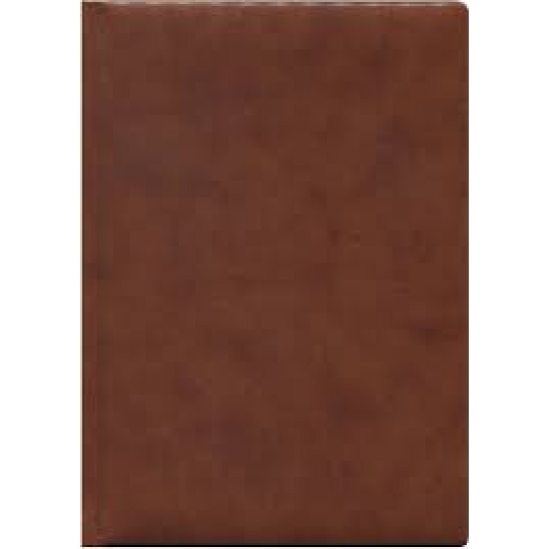 Ежедневник А5, 128л,глосс темно-коричневый  пухл. обл. 128П-1889